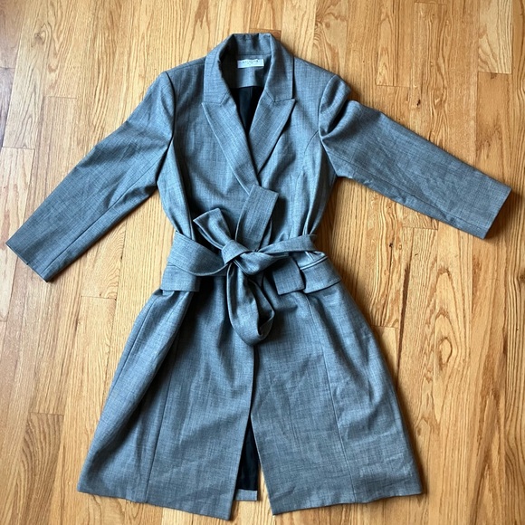 MM LaFleur Cheryl Belted Coat jacket, 14 Large - Picture 9 of 9